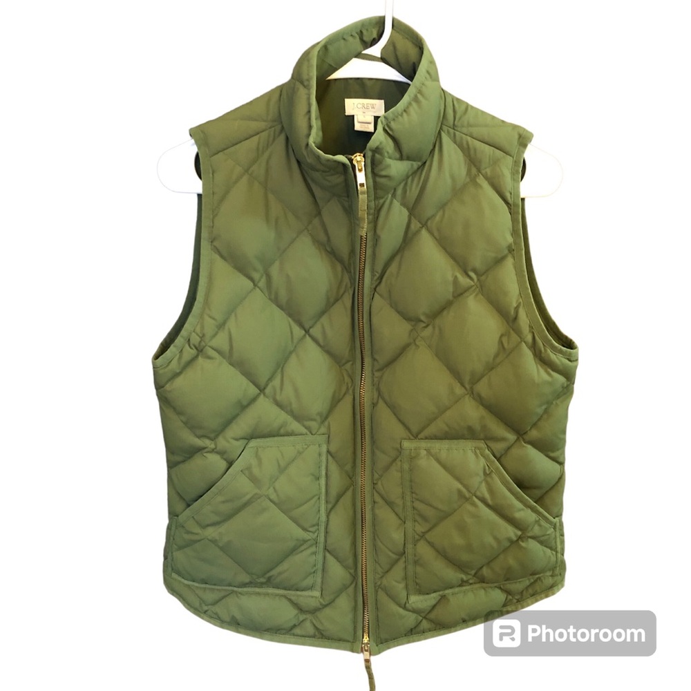 J. Crew down puffer vest